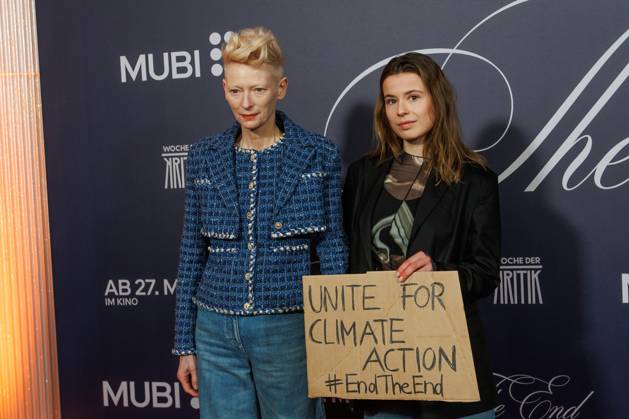 MUBI Preview Screening The End Tilda Swinton and Luisa Neubauer at the MUBI Preview Screening for the feature film THE END on the occasion of the 75th Berlinale at the Astor Filmlounge on 16 02 2025 in Berlin Copyright: xEventpressxKochanx