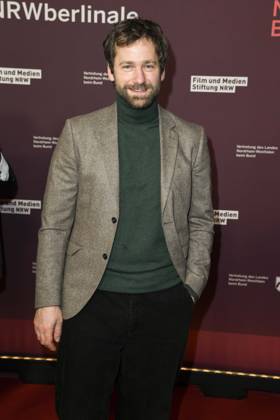 Florian Stetter Actresses as guests at the 22 NRW Reception of the State of NRW and the Film und Medienstiftung NRW at the Representation of the State of North Rhine-Westphalia in Berlin at the 75 International Film Festival on 16 02 2025 in Berlin Berlin Germany