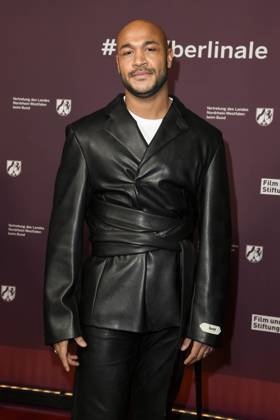 Malick Bauer as a guest at the 22 NRW Reception of the State of NRW and the Film und Medienstiftung NRW at the Representation of the State of North Rhine-Westphalia in Berlin at the 75 International Film Festival on 16 02 2025 in Berlin Berlin Germany