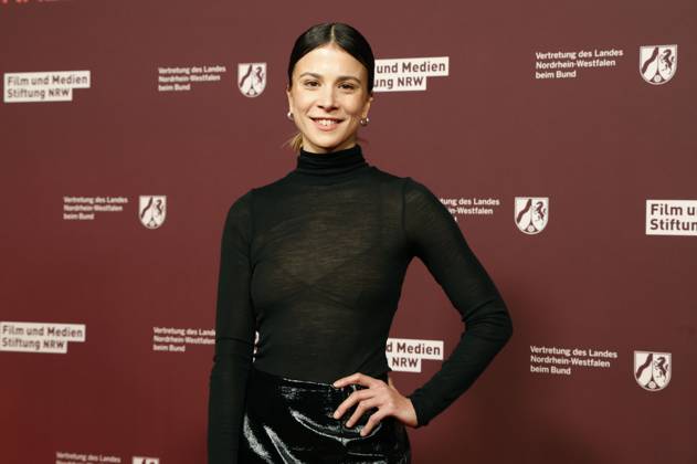 Aylin Tezel at the 22 NRW Reception of the State of NRW and the Film und Medienstiftung NRW as part of the Berlinale 2025 at the Representation of the State of North Rhine-Westphalia Berlin, 16 02 2025 Foto:xD.xBedrosianx xFuturexImagex nrw_5315