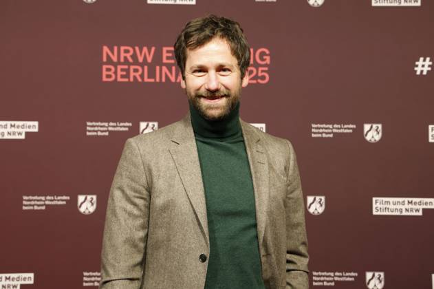 Florian Stetter at the 22 NRW Reception of the State of NRW and the Film und Medienstiftung NRW as part of the Berlinale 2025 at the Representation of the State of North Rhine-Westphalia Berlin, 16 02 2025 Foto:xD.xBedrosianx xFuturexImagex nrw_5329