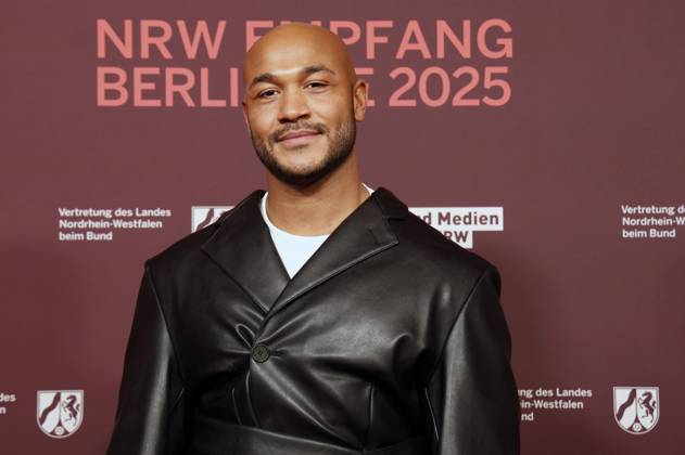 Malick Bauer at the 22 NRW Reception of the State of NRW and the Film und Medienstiftung NRW as part of the Berlinale 2025 at the Representation of the State of North Rhine-Westphalia Berlin, 16 02 2025 Foto:xD.xBedrosianx xFuturexImagex nrw_5393