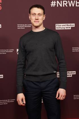 George MacKay at the 22 NRW Reception of the State of NRW and the Film und Medienstiftung NRW as part of the Berlinale 2025 at the Representation of the State of North Rhine-Westphalia Berlin, 16 02 2025 Foto:xD.xBedrosianx xFuturexImagex nrw_5368
