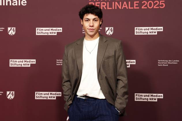 Leon Klein at the 22 NRW Reception of the State of NRW and the Film und Medienstiftung NRW as part of the Berlinale 2025 at the Representation of the State of North Rhine-Westphalia Berlin, 16 02 2025 Foto:xD.xBedrosianx xFuturexImagex nrw_5372