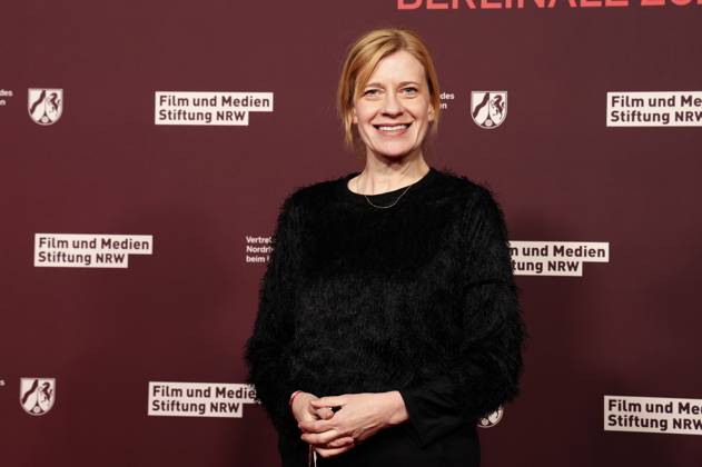Caroline Peters at the 22 NRW Reception of the State of NRW and the Film und Medienstiftung NRW as part of the Berlinale 2025 at the Representation of the State of North Rhine-Westphalia Berlin, 16 02 2025 Foto:xD.xBedrosianx xFuturexImagex nrw_5377