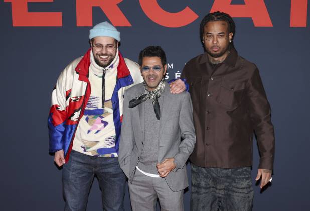 CELEBRITES : Avant Premiere du film Mercato - Paris - 17 02 2025 Hakim Jemili - Jamel Debbouze ParisFrance  Copyright: xMichtofx