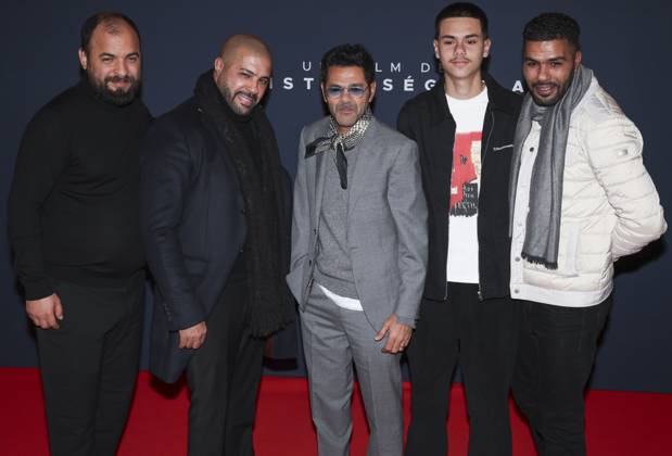 CELEBRITES : Avant Premiere du film Mercato - Paris - 17 02 2025 Jamel Debbouze - Leon Debbouze ParisFrance  Copyright: xMichtofx