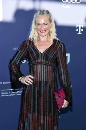Eva Mona Rodekirchen at the green Carpet at the award Ceremony of Green Awards at the GreenTech Festival on 23 June 2022 at the Area of former Airport Tegel in Berlin