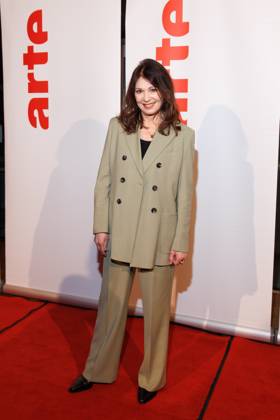 Berlinale Arte reception Iris Berben at the ARTE G E I E reception on the occasion of the 75th Berlinale at the Akademie der Künste on 17 02 2025 in Berlin Copyright: xEventpressxKochanx