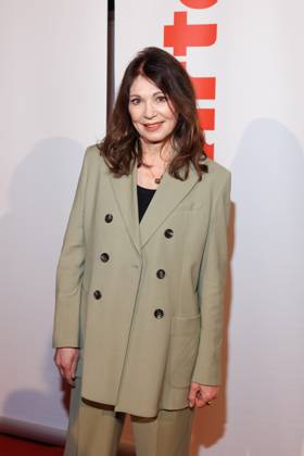 Berlinale Arte reception Iris Berben at the ARTE G E I E reception on the occasion of the 75th Berlinale at the Akademie der Künste on 17 02 2025 in Berlin Copyright: xEventpressxKochanx