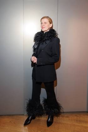 Berlinale Arte reception Caroline Peters at the ARTE G E I E reception on the occasion of the 75th Berlinale at the Akademie der Künste on 17 02 2025 in Berlin Copyright: xEventpressxKochanx