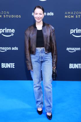 17 02 2025, Hannah Herzsprung on Prime Video Amazon MGM Studios, Dinner Party, Papillon Berlin, Berlin