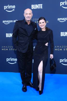 17 02 2025, Heiner Lauterbach with wife Viktoria at the Prime Video Amazon MGM Studios, Dinner Party, Papillon Berlin, Berlin
