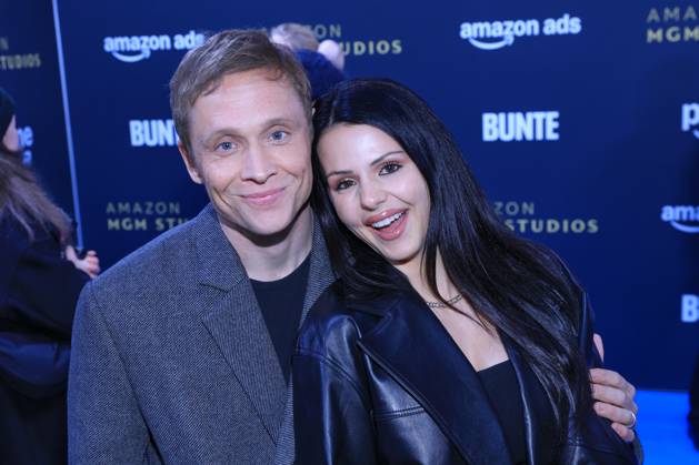17 02 2025, Matthias Schweighoefer and Ruby O Fee for the Prime Video Amazon MGM Studios, Dinner Party, Papillon Berlin, Berlin