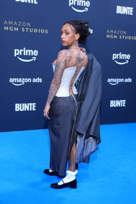 17 02 2025, Nura Habib Omer on Prime Video Amazon MGM Studios, Dinner Party, Papillon Berlin, Berlin