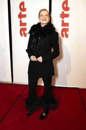 Caroline Peters at the ARTE reception as part of the Berlinale 2025 at the Akademie der Künste on Pariser Platz Berlin, 17 02 2025 Foto:xJ.xKnowlesx xFuturexImagex arte_5208
