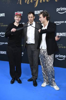 Bruno Alexander, Marc Hosemann and Oskar Belton at the Prime Video Amazon MGM Studios Dinner and Party as part of the Berlinale 2025 at Papillon Berlin, 17 02 2025 Foto:xC.xNiehausx xFuturexImagex prime_5321