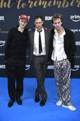 Bruno Alexander, Marc Hosemann and Oskar Belton at the Prime Video Amazon MGM Studios Dinner and Party as part of the Berlinale 2025 at Papillon Berlin, 17 02 2025 Foto:xC.xNiehausx xFuturexImagex prime_5322