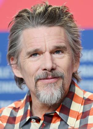American actor Ethan Hawke attends the press conference for Blue Moon at the 75th Berlin Film Festival in Berlin, Germany on Tuesday, February 18, 2025.  BER20250218133 RUNExHELLESTAD