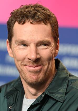 British actor Benedict Cumberbatch attends the press conference of The Thing With Feathers at the 75th Berlin Film Festival in Berlin, Germany on Tuesday, February 18, 2025.  BER20250218147 RUNExHELLESTAD