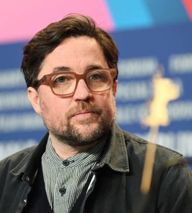 British director Dylan Southern attends the press conference of The Thing With Feathers at the 75th Berlin Film Festival in Berlin, Germany on Tuesday, February 18, 2025.  BER20250218157 RUNExHELLESTAD