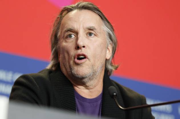 Richard Linklater at the press conference for the feature film Blue Moon at the Berlinale 2025 75 Berlin International Film Festival at the Hotel Grand Hyatt Berlin, 18 02 2025 Foto:xC.xTamckex xFuturexImagex moon_5331
