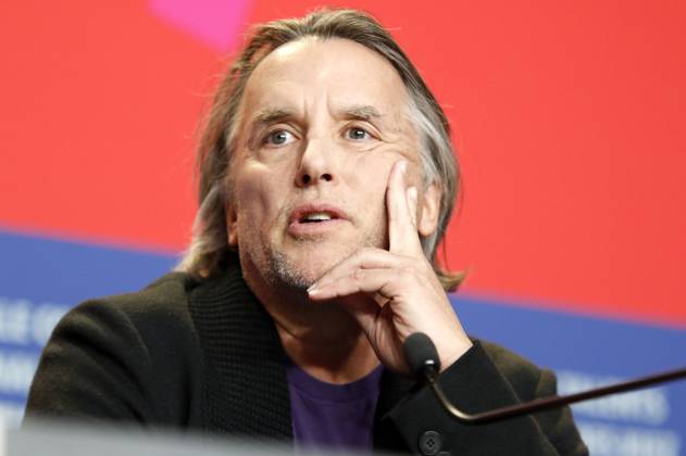 Richard Linklater at the press conference for the feature film Blue Moon at the Berlinale 2025 75 Berlin International Film Festival at the Hotel Grand Hyatt Berlin, 18 02 2025 Foto:xC.xTamckex xFuturexImagex moon_5332