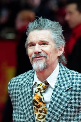 Berlinale The Thing with Feathers Premiere Ethan Hawke attending The Thing with Feathers Premiere during the 75th Berlin International Film Festival (Berlinale) in Berlin, Germany, on February 18, 2025. Photo by Aurore Marechal ABACAPRESS.COM Berlin Germany  Copyright: xMarechalxAurore ABACAx