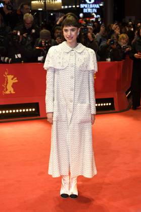 Margaret Qualleyat the premiere of the feature film Blue Moon at the Berlinale 2025 75 Berlin International Film Festival in the Berlinale Palast Berlin, 18 02 2025 Foto:xC.xNiehausx xFuturexImagex moon_prem_5262