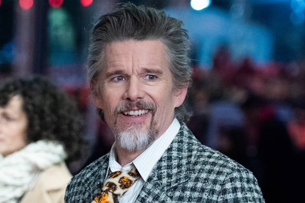 Berlinale The Thing with Feathers Premiere Ethan Hawke attending The Thing with Feathers Premiere during the 75th Berlin International Film Festival (Berlinale) in Berlin, Germany, on February 18, 2025. Photo by Aurore Marechal ABACAPRESS.COM Berlin Germany  Copyright: xMarechalxAurore ABACAx