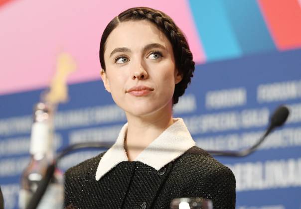 Press conference for the film Blue Moon during the 75th Berlin International Film Festival Featuring: Margaret Qualley Where: Berlin, Germany When: 18 Feb 2025 Credit: Cover Images EDITORIAL USE ONLY. NOT FOR USE BY NEWSPAPERS BASED IN THE UK. Copyright: xx coverimg54527918