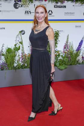 Andrea Sawatzki at the award Ceremony of Germans Film Awards on 12 05 2023 at Theatre on Potsdam Place in Berlin Berlin Germany