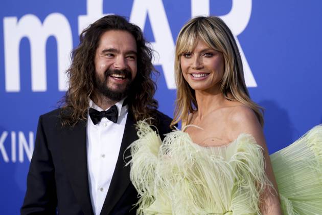 Tom Kaulitz, Heidi Klum Attends The Amfar Cannes Gala 2023 AT Hotel you Cap Eden Roc ON May 25, 2023 in Cap D Antibes, France Cote D Azur France