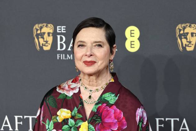 2025 EE BAFTA Film Awards Isabella Rossellini, 2025 EE BAFTA Film Awards, The Royal Festival Hall, Southbank Centre, London, UK, 16 February 2025, Photo by Richard Goldschmidt London London UK EDITORIAL USE ONLY Copyright: xpiQturedx RichardxGoldschmidtx piqphotos048780
