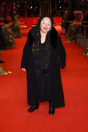 Hanna Schygulla at the Yunan Film Premiere as part of the 75th Berlinale International Film Festival on 19 02 2025 in Berlin Berlinale 2025 Yunan Film Premiere