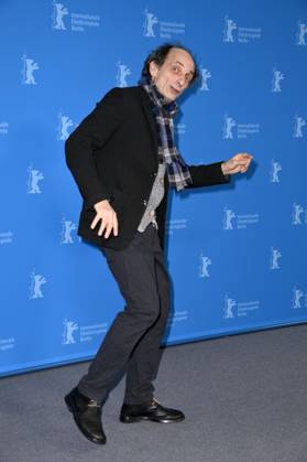 Gabriel Spahiu at the photocall for the feature film Kontinental 25 at the Berlinale 2025 75 Berlin International Film Festival at the Hotel Grand Hyatt Berlin, 19 02 2025 Foto:xN.xKubelkax xFuturexImagex kontinental_5219
