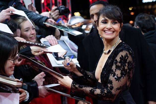 Berlinale After This Death Premiere Mia Maestro attending the After This Death Premiere during the 75th Berlin International Film Festival (Berlinale) in Berlin, Germany, on February 19, 2025. Photo by Aurore Marechal ABACAPRESS.COM Berlin Germany  Copyright: xMarechalxAurore ABACAx