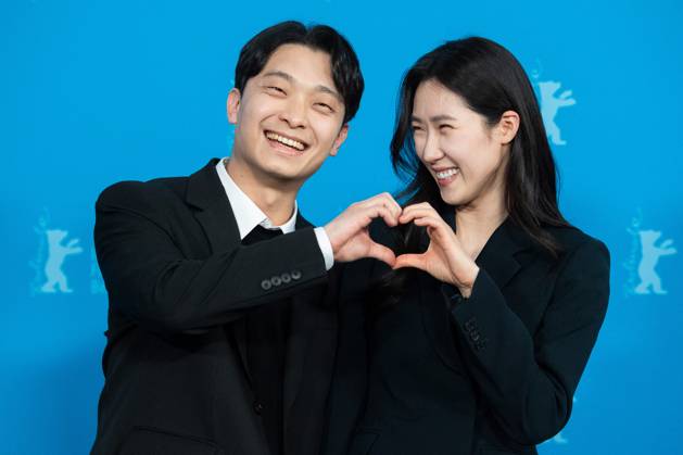 Berlinale What Does That Nature Say To You Photocall Ha Seong-guk and Kang Soyi attending the Geu Jayeoni NegeMmworago Hani (What Does That Nature Say To You) Photocall during the 75th Berlin International Film Festival (Berlinale) in Berlin, Germany, on February 20, 2025. Photo by Aurore Marechal ABACAPRESS.COM Berlin Germany  Copyright: xMarechalxAurore ABACAx