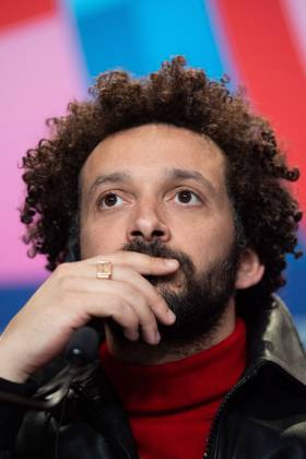 Berlinale La Cache Press Conference William Lebghil attending the La Cache (The Safe House) Press Conference during the 75th Berlin International Film Festival (Berlinale) in Berlin, Germany, on February 20, 2025. Photo by Aurore Marechal ABACAPRESS.COM Berlin Germany  Copyright: xMarechalxAurore ABACAx