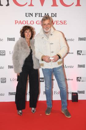 FolleMente Premiere in Rom Rome, Cinema The Space Moderno Premiere of the Film Follemente , In the photo: Giuseppe Brindisi Annamaria Capozzi  Copyright: xVincenzoxLandix xipa-agency.netx xVincenzoxLandix IPA_Agency_IPA54349989