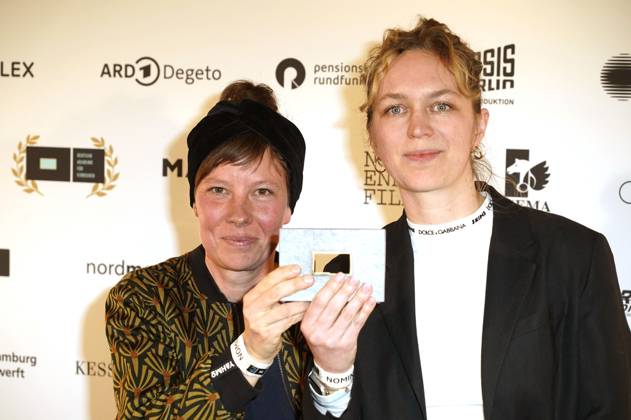 Katharina Buehler and Anne Bolick at the 12 DAfFNE Award 2025 ceremony at Babylon Berlin, 21 02 2025 Foto:xT.xBartillax xFuturexImagex daffne_5256