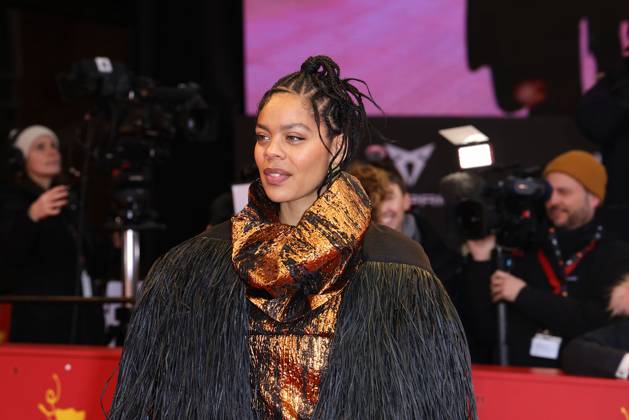 Jane Chirwa arriving at the Closing Ceremony at the Berlinale Palast of the International Film Festival Berlinale on February 22, 2025 in Berlin Berlinale 2025 Closing Ceremony