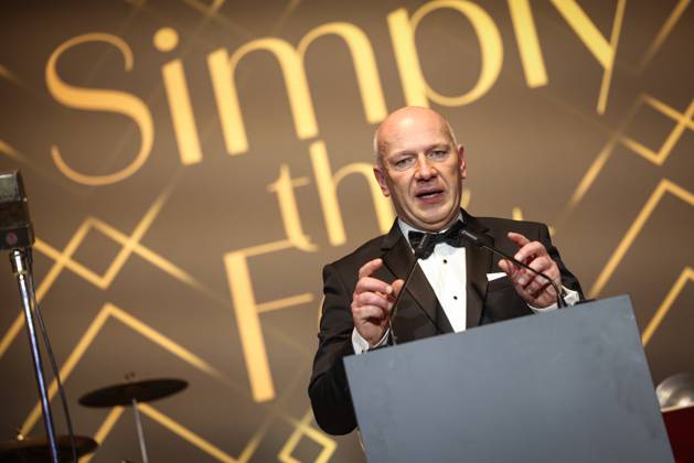 VBKI Business Ball 2025 Governing Mayor Kai Wegner on stage The VBKI invites you to the Business Ball 2025 at the Hotel InterContinental in Berlin Copyright: xEventpressxFuhrx