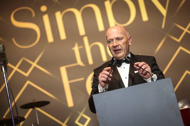 VBKI Business Ball 2025 Governing Mayor Kai Wegner on stage The VBKI invites you to the Business Ball 2025 at the Hotel InterContinental in Berlin Copyright: xEventpressxFuhrx