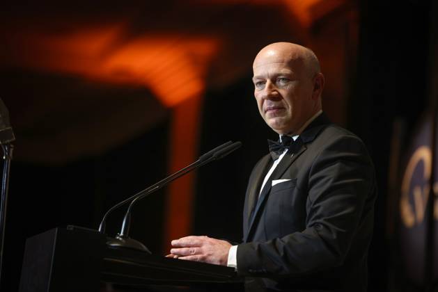 VBKI Business Ball 2025 Governing Mayor Kai Wegner on stage The VBKI invites you to the Business Ball 2025 at the Hotel InterContinental in Berlin Copyright: xEventpressxFuhrx