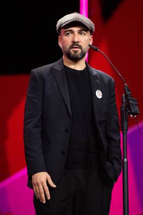 Berlinale Closing Ceremony Ernesto Martinez Bucio awarded with the GWFF Best First Feature Award for The Devil Smokes (and Saves the Burnt Matches in the Same Box) during the Closing Ceremony for the 75th Berlin International Film Festival (Berlinale) in Berlin, Germany, on February 22, 2025. Photo by Aurore Marechal ABACAPRESS.COM Berlin Germany  Copyright: xMarechalxAurore ABACAx