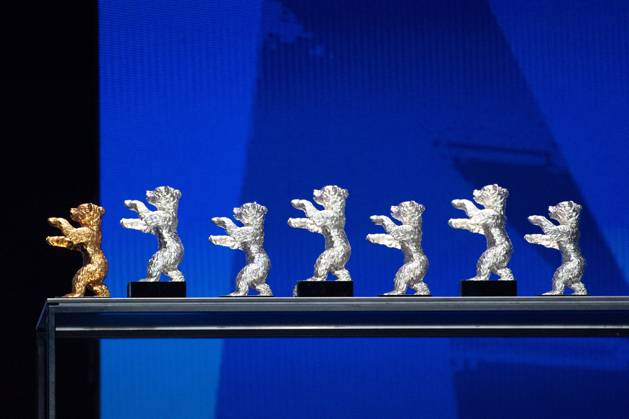 Berlinale Closing Ceremony The Golden Bear and the Silver Bears Awards are seen on stage during the Closing Ceremony for the 75th Berlin International Film Festival (Berlinale) in Berlin, Germany, on February 22, 2025. Photo by Aurore Marechal ABACAPRESS.COM Berlin Germany  Copyright: xMarechalxAurore ABACAx
