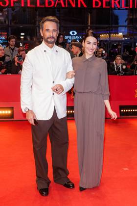 Berlinale Closing Gala Award Ceremony Rodrigo Santoro and Melanie Fronckowiak at the Closing Gala and Award Ceremony of the 75th Berlinale at the Berlinale Palast on 22 02 2025 in Berlin Copyright: xx