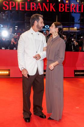 Berlinale Closing Gala Award Ceremony Rodrigo Santoro and Melanie Fronckowiak at the Closing Gala and Award Ceremony of the 75th Berlinale at the Berlinale Palast on 22 02 2025 in Berlin Copyright: xx
