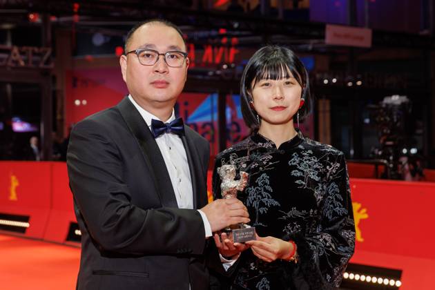 Berlinale Closing Gala Award Ceremony Huo Meng and Zhang Fang at the Closing Gala and Award Ceremony of the 75th Berlinale at the Berlinale Palast on 22 02 2025 in Berlin Copyright: xx